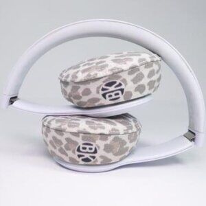Protective Head Phone Covers by Beat Kicks 'Cheetah' - Size Regular